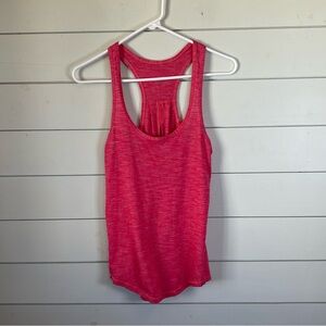 Lululemon red pink color tank top women’s size 6